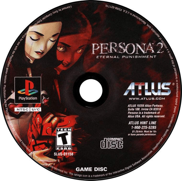 Persona 2 Eternal Punishment media 8 for Playstation